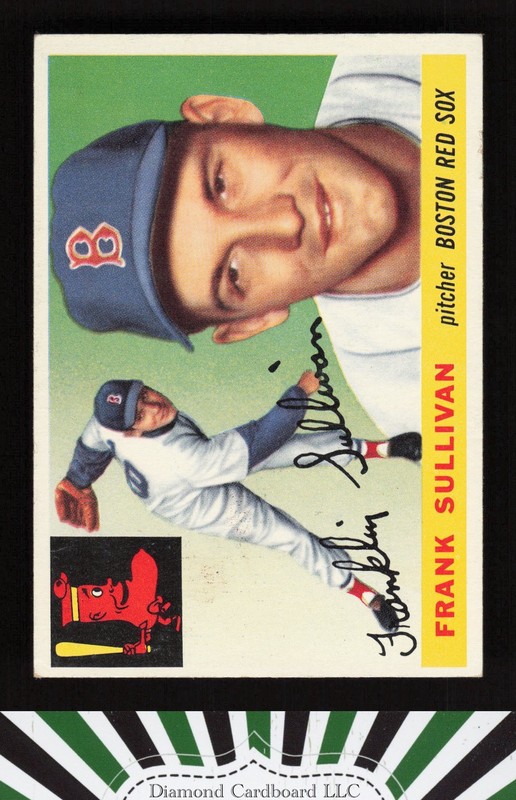 1955 Topps #106 Frank Sullivan VGEX l, front