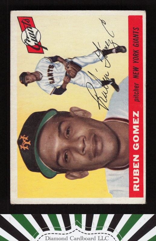 1955 Topps #71 Ruben Gomez VG+ d, front