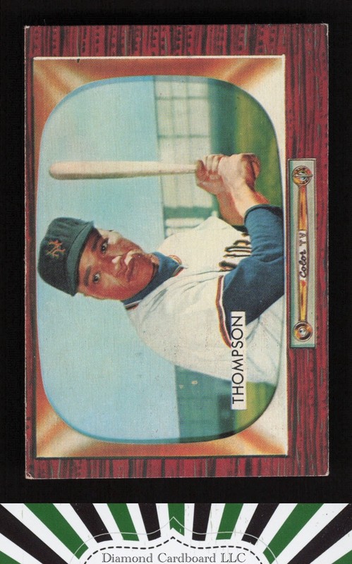 1955 Bowman #94 Hank Thompson VGEX+, front
