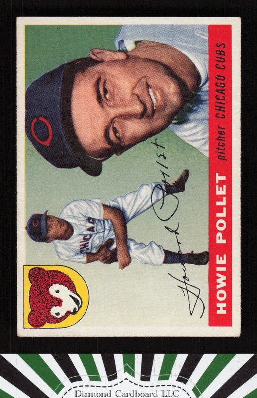 1955 Topps #76 Howie Pollet VGEX+ [CENTERED] m, front