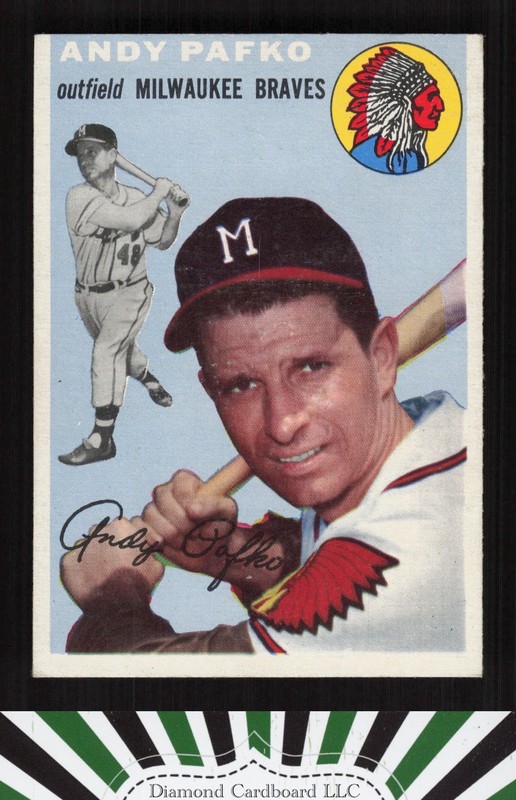 1954 Topps #79 Andy Pafko EX n, front