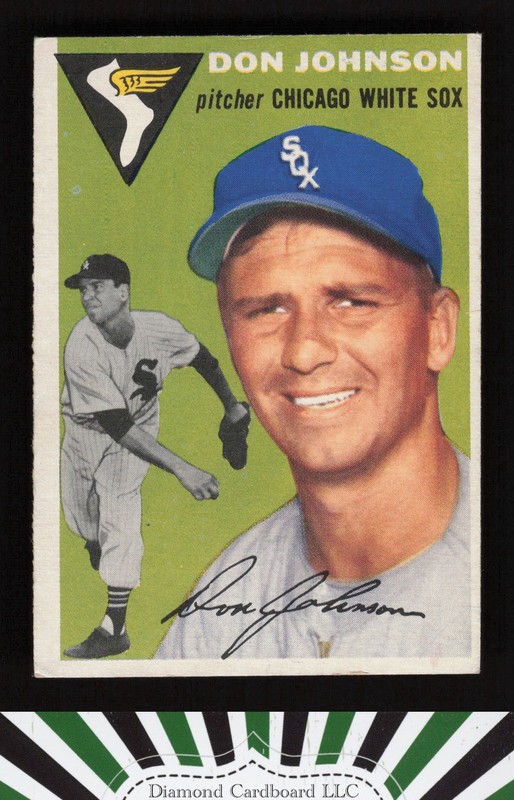 1954 Topps #146 Don Johnson VGEX b, front