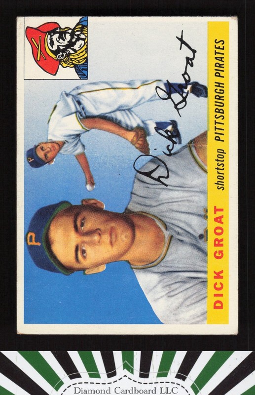 1955 Topps #26 Dick Groat VGEX i, front