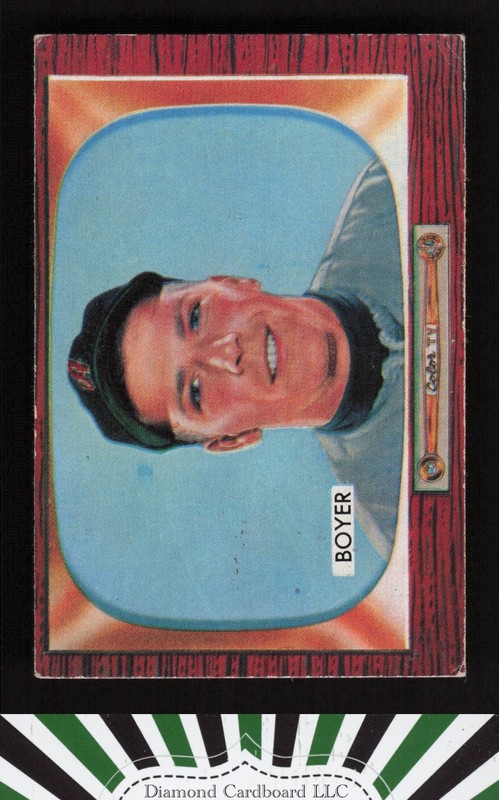 1955 Bowman #149 Cloyd Boyer VGEX, front