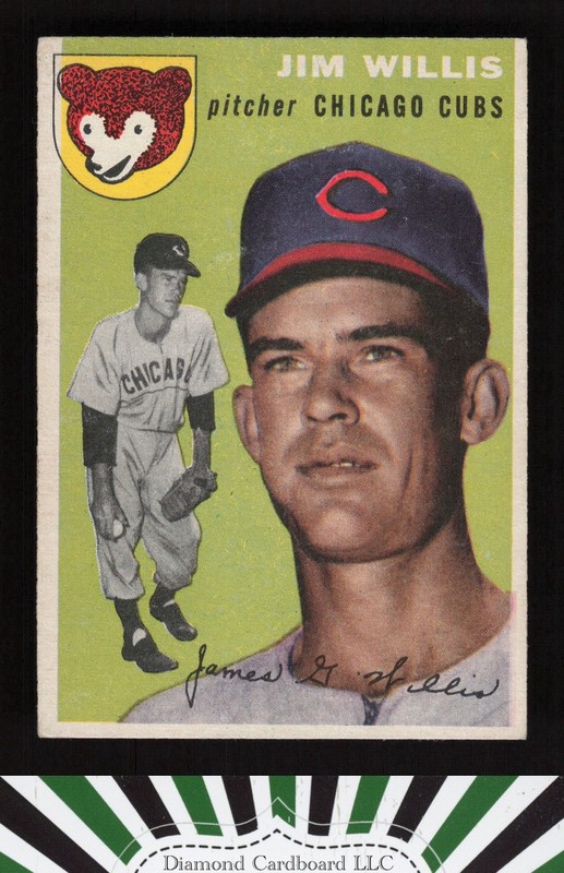 1954 Topps #67 Jim Willis VGEX+ e, front