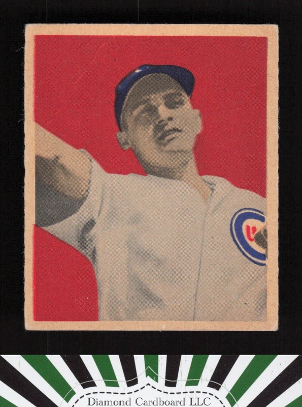 1949 Bowman #38 Emil "The Antelope" Verban GD+ b, front