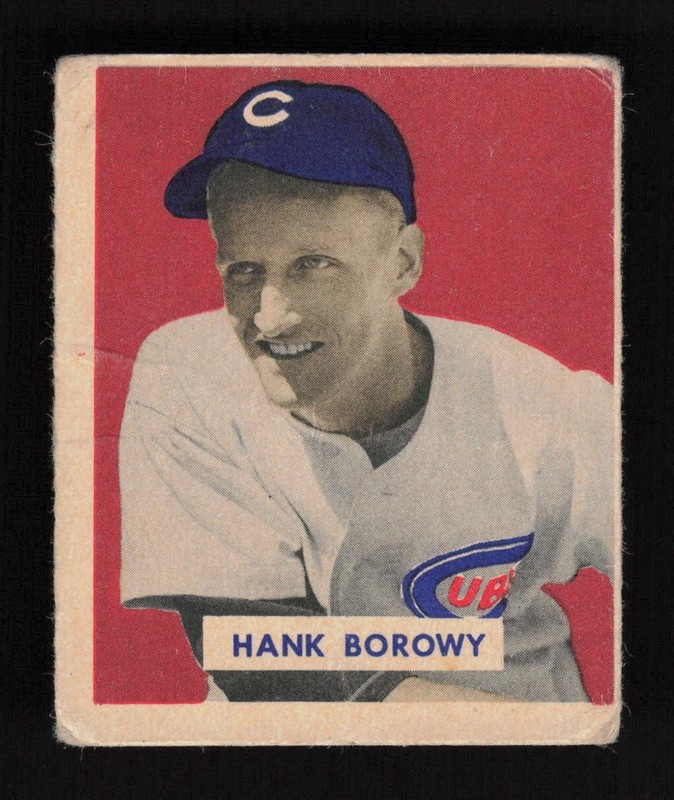 1949 Bowman #134 Hank Borowy GD, front