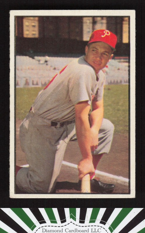 1953 Bowman Color #67 Mel Clark VGEX+ a, front