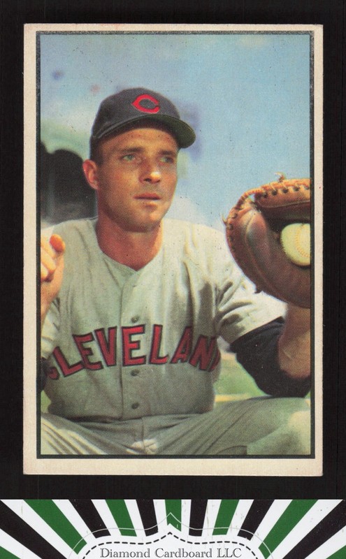 1953 Bowman Color #102 Jim Hegan VG a, front