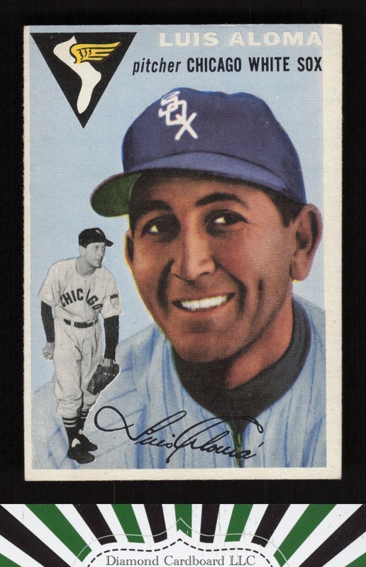 1954 Topps #57 Luis Aloma VGEX (MK) l, front