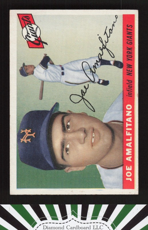 1955 Topps #144 Joe Amalfitano VGEX e, front