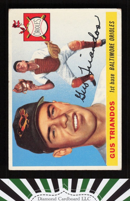 1955 Topps #64 Gus Triandos VG a, front