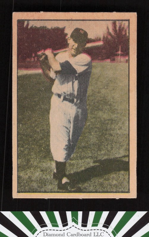 1952 Berk Ross # Gene Woodling EX+, front