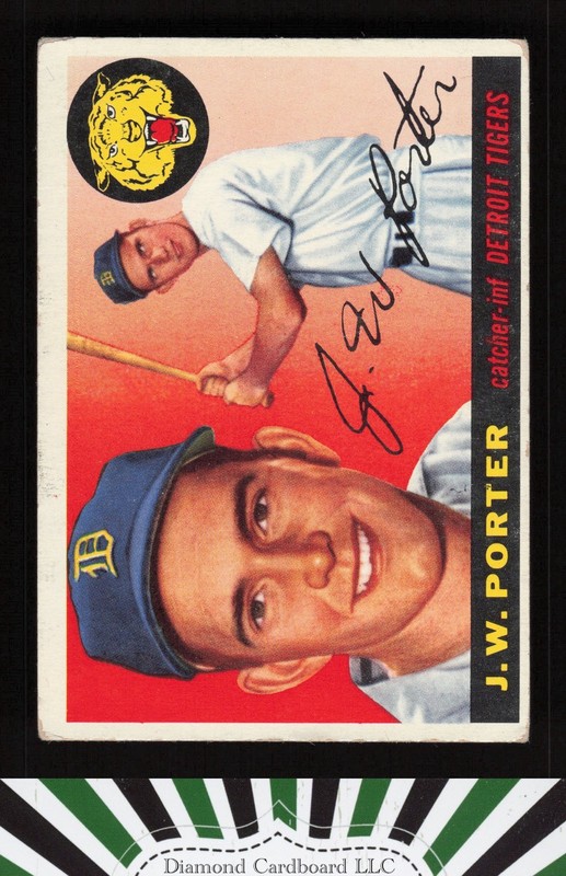 1955 Topps #49 J.W. Porter VG+ j, front