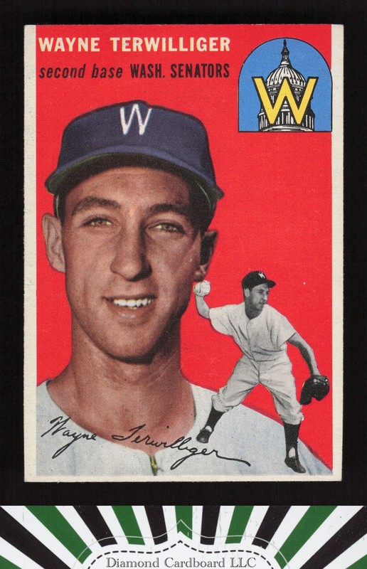 1954 Topps #73 Wayne Terwilliger VG k, front