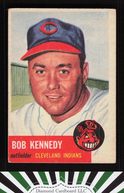 1953 Topps #33 Bob Kennedy VG b, front
