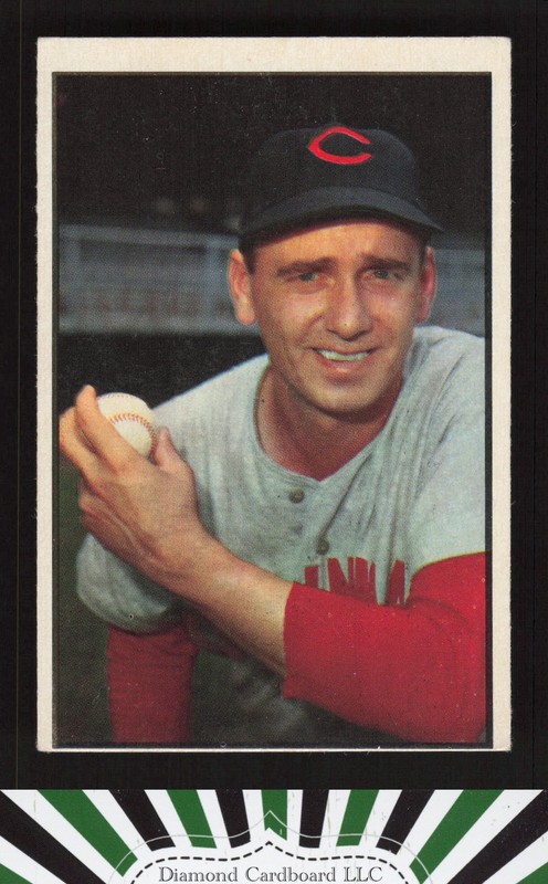 1953 Bowman Color #106 Ken Raffensberger VGEX a, front