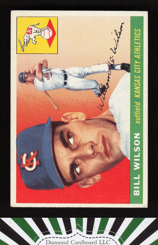 1955 Topps #86 Bill Wilson VGEX l, front