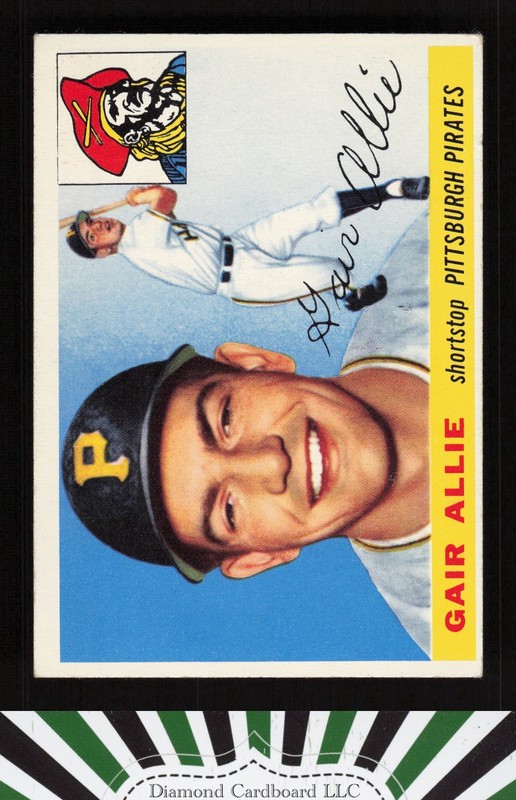 1955 Topps #59 Gair Allie VGEX b, front