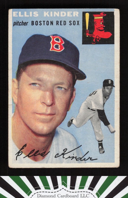 1954 Topps #47 Ellis Kinder VG m, front