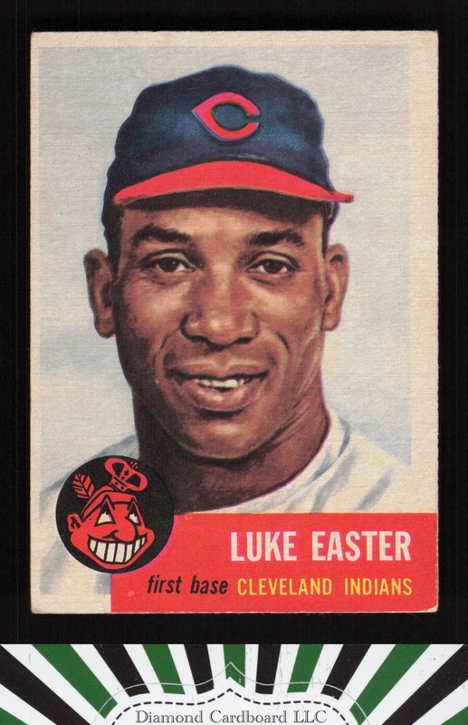 1953 Topps #2 Luke Easter VGEX b, front