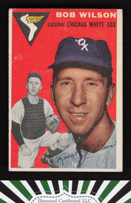 1954 Topps #58 Bob Wilson GD+ h, front
