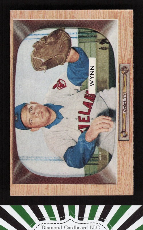 1955 Bowman #38 Early Wynn EX+ [CENTERED] c, front