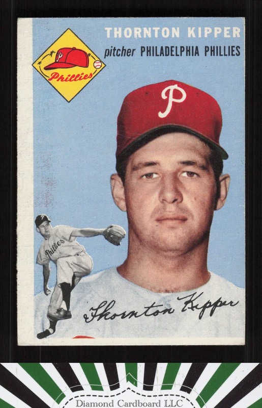 1954 Topps #108 Thornton Kipper VG (MC) a, front