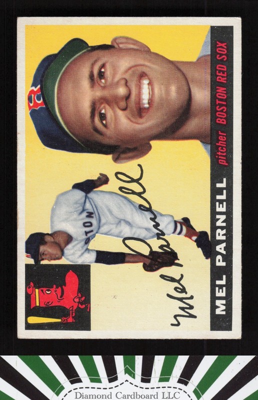 1955 Topps #140 Mel Parnell VGEX+ [CENTERED] h, front