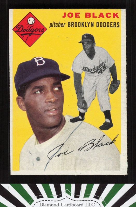 1954 Topps #98 Joe Black EXMT c, front
