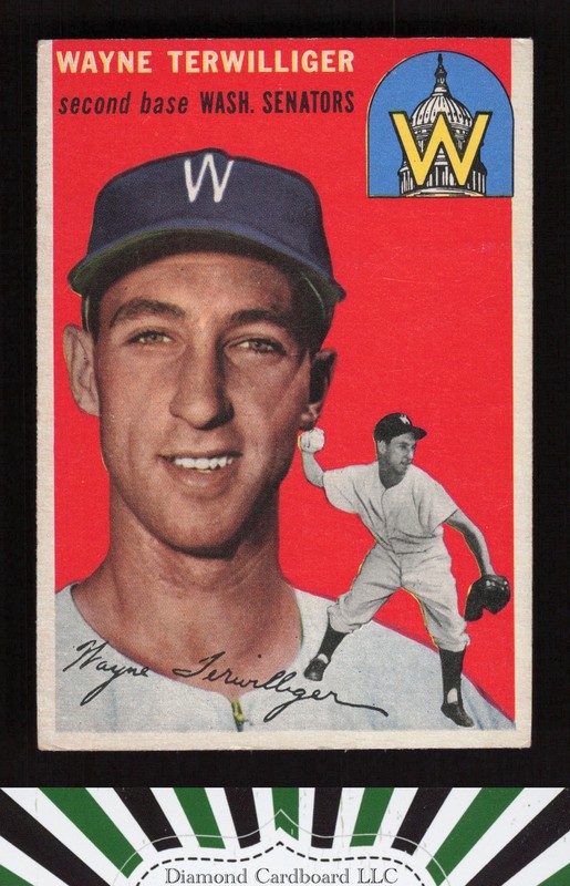 1954 Topps #73 Wayne Terwilliger VGEX f, front