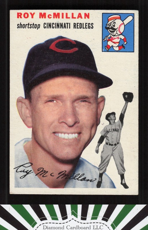 1954 Topps #120 Roy McMillan VGEX+ [GOOD CENTERING] i, front