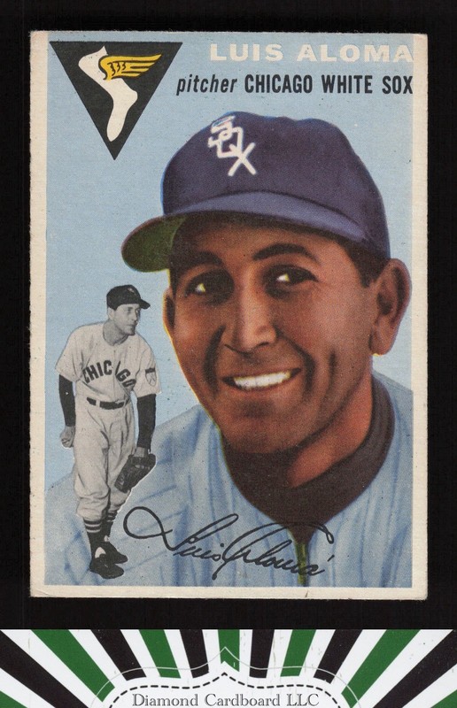 1954 Topps #57 Luis Aloma VGEX c, front