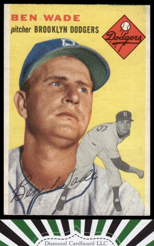 1954 Topps #126 Ben Wade VGEX (MC) m, front