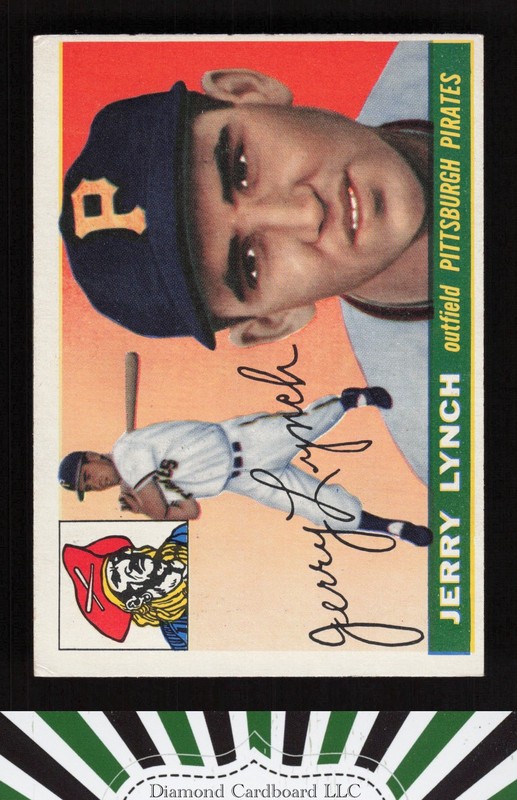 1955 Topps #142 Jerry Lynch VGEX k, front