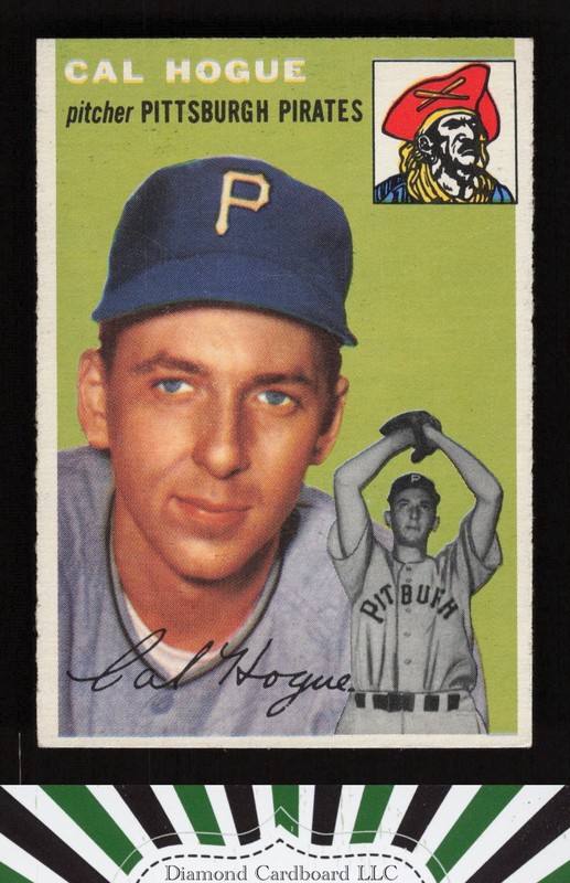 1954 Topps #134 Cal Hogue EX c, front