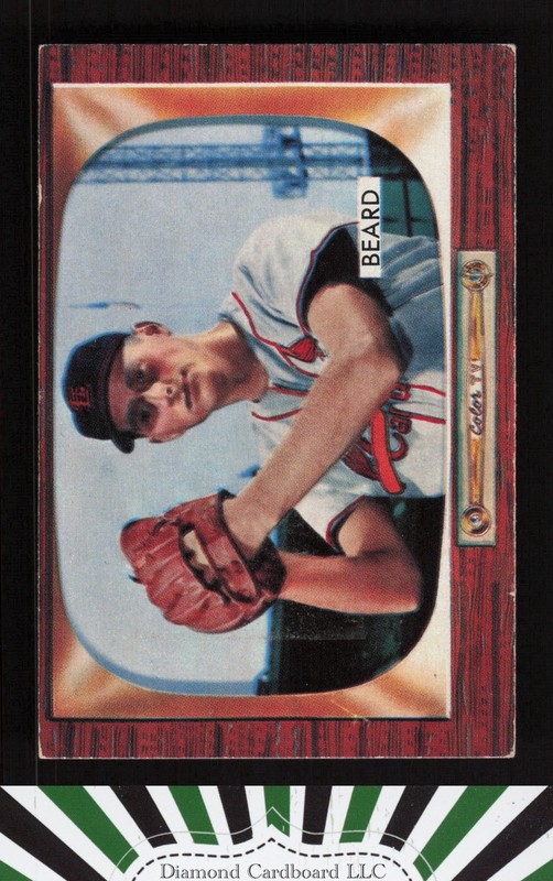 1955 Bowman #206 Ralph Beard VGEX, front