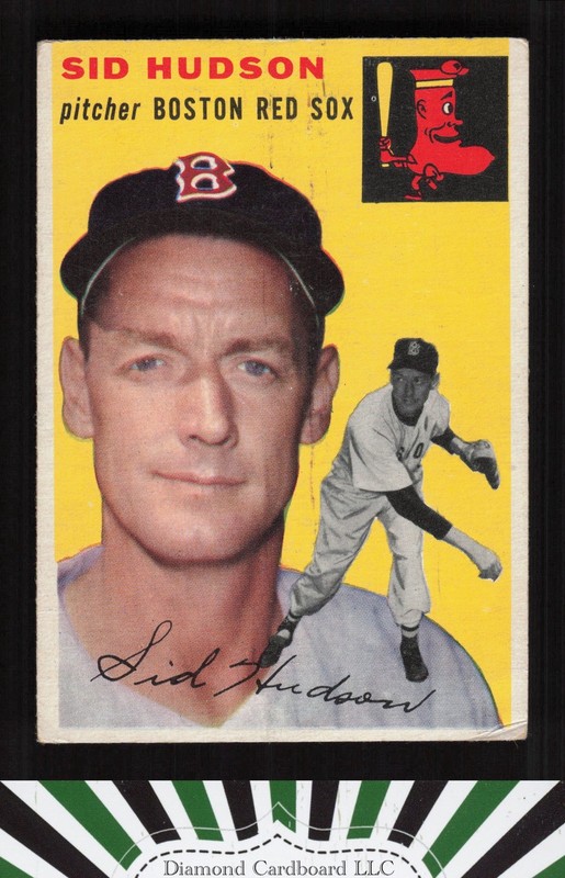 1954 Topps #93 Sid Hudson VG i, front