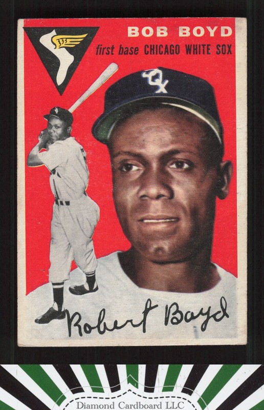 1954 Topps #113 Bob Boyd VG d, front