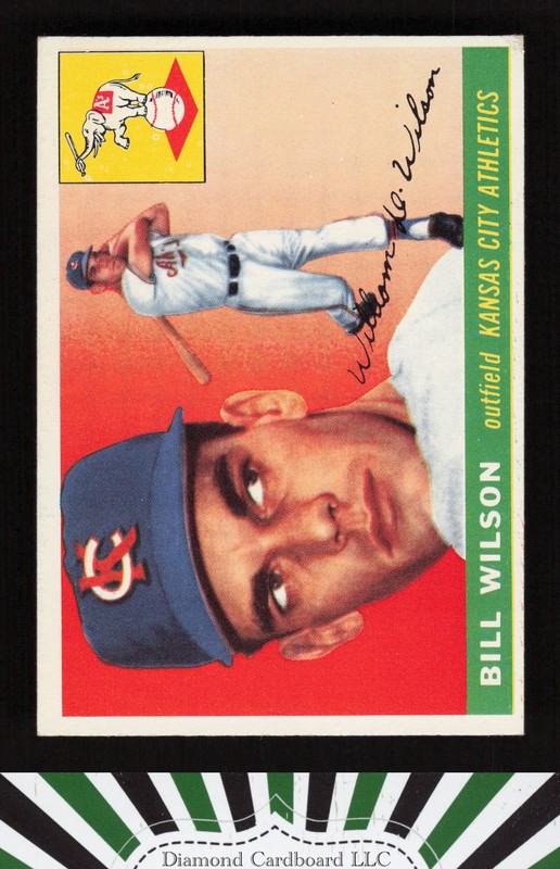 1955 Topps #86 Bill Wilson VGEX+ j, front