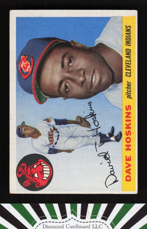 1955 Topps #133 Dave Hoskins VGEX o, front