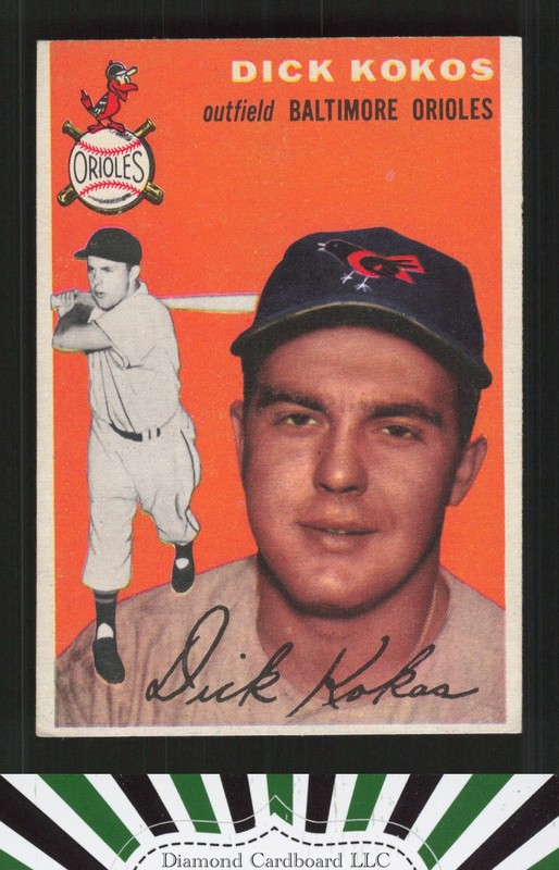 1954 Topps #106 Dick Kokos VG i, front