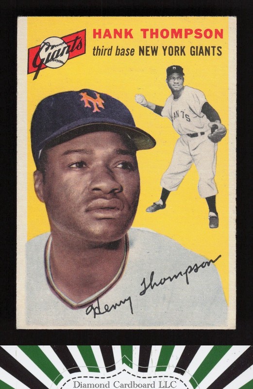 1954 Topps #64 Hank Thompson VGEX+ d, front