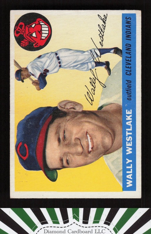 1955 Topps #102 Wally Westlake VG+ j, front
