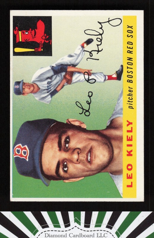 1955 Topps #36 Leo Kiely VGEX b, front