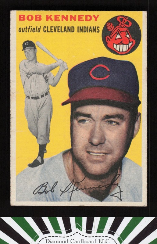 1954 Topps #155 Bob Kennedy VGEX [GOOD EYE APPEAL] e, front