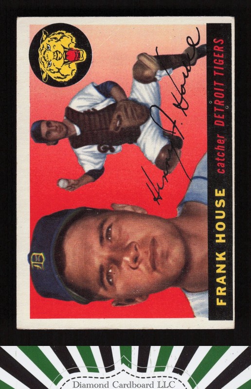 1955 Topps #87 Frank House VGEX e, front