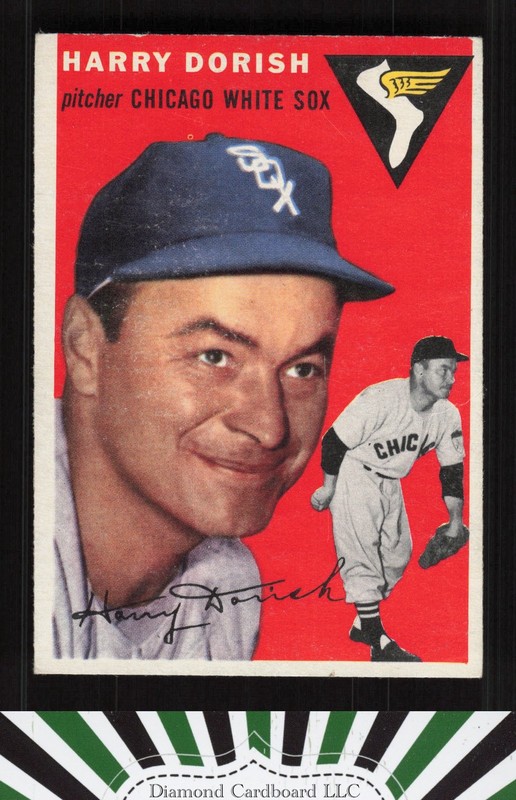 1954 Topps #110 Harry Dorish VGEX+ d, front