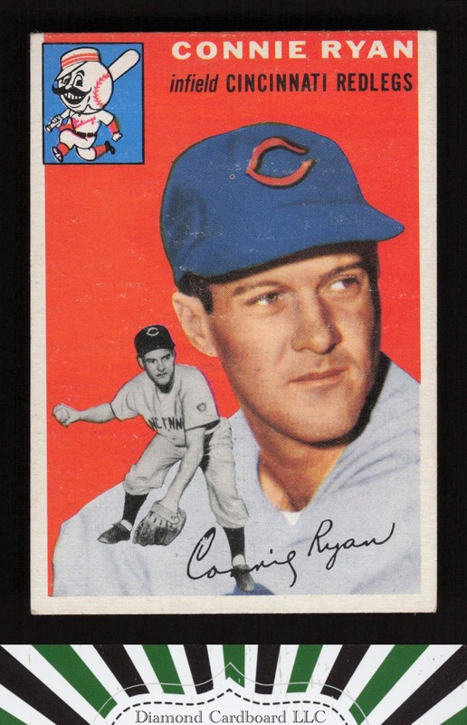 1954 Topps #136 Connie Ryan VGEX+ j, front