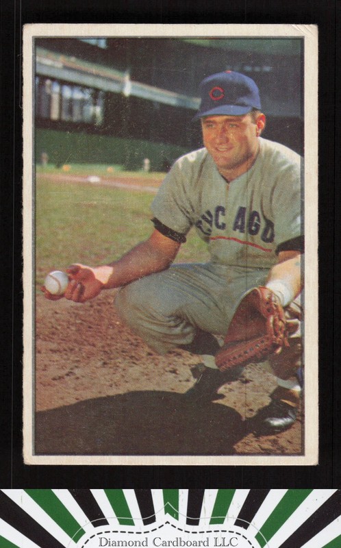 1953 Bowman Color #7 Harry Chiti VGEX b, front